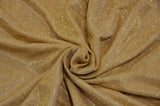 Stretch Glimmer Knit Polyester Spandex Fabric - Metallic Glitter Knit, 56" Width (1 Yard)