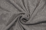 Stretch Glimmer Knit Polyester Spandex Fabric - Metallic Glitter Knit, 56" Width (1 Yard)