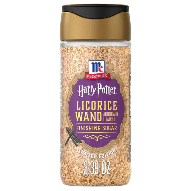 McCormick Harry Potter Licorice Wand Finishing Sugar – 3.39 oz