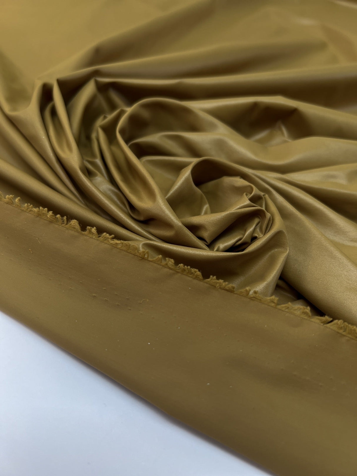 Polyamide Woven Water-Repellent Jacket Fabric Brown-Green
