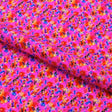 Cosmic Lava Printed Nylon Spandex Fabric - Multicolor Abstract Print, 55/56" Width (1 Yard)