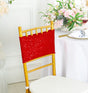 Sequin Spandex Chair Band Sample