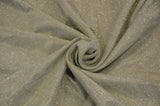 Stretch Glimmer Knit Polyester Spandex Fabric - Metallic Glitter Knit, 56" Width (1 Yard)