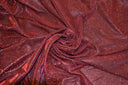 Stretch Glimmer Knit Polyester Spandex Fabric - Metallic Glitter Knit, 56" Width (1 Yard)