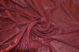 Stretch Glimmer Knit Polyester Spandex Fabric - Metallic Glitter Knit, 56" Width (1 Yard)