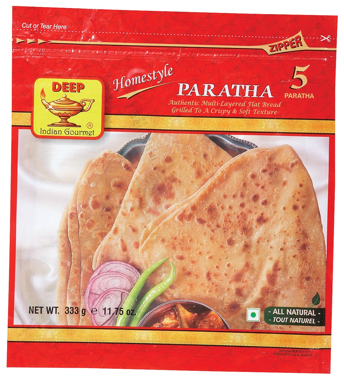 Deep Homestyle Paratha 5 Pcs