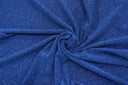 Stretch Glimmer Knit Polyester Spandex Fabric - Metallic Glitter Knit, 56" Width (1 Yard)