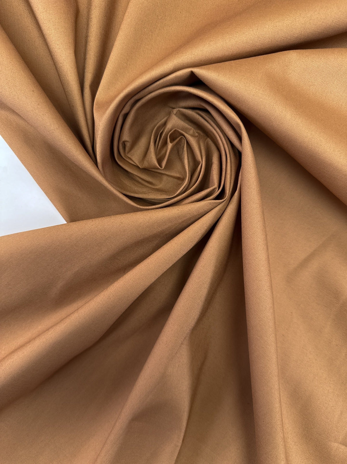 Viscose Elastane Plain Weave Brown