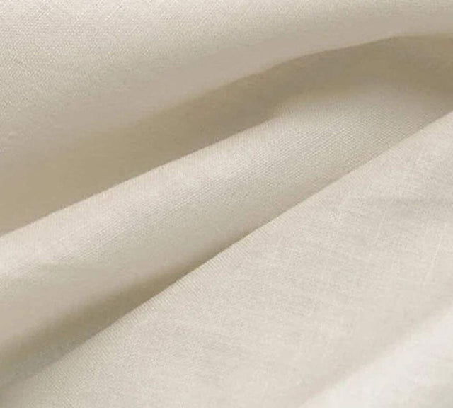100 Percent Cotton Muslin Fabric - Unbleached Natural Color, 63" Width (1 Yard)