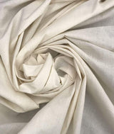 100 Percent Cotton Muslin Fabric - Unbleached Natural Color, 63" Width (1 Yard)