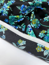 Polyester Elastane Floral Print Green