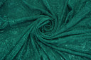 Stretch Glimmer Knit Polyester Spandex Fabric - Metallic Glitter Knit, 56" Width (1 Yard)