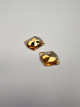 Golden Sewing Notions With Crystals