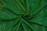 Stretch Glimmer Knit Polyester Spandex Fabric - Metallic Glitter Knit, 56" Width (1 Yard)