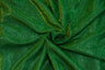 Stretch Glimmer Knit Polyester Spandex Fabric - Metallic Glitter Knit, 56" Width (1 Yard)