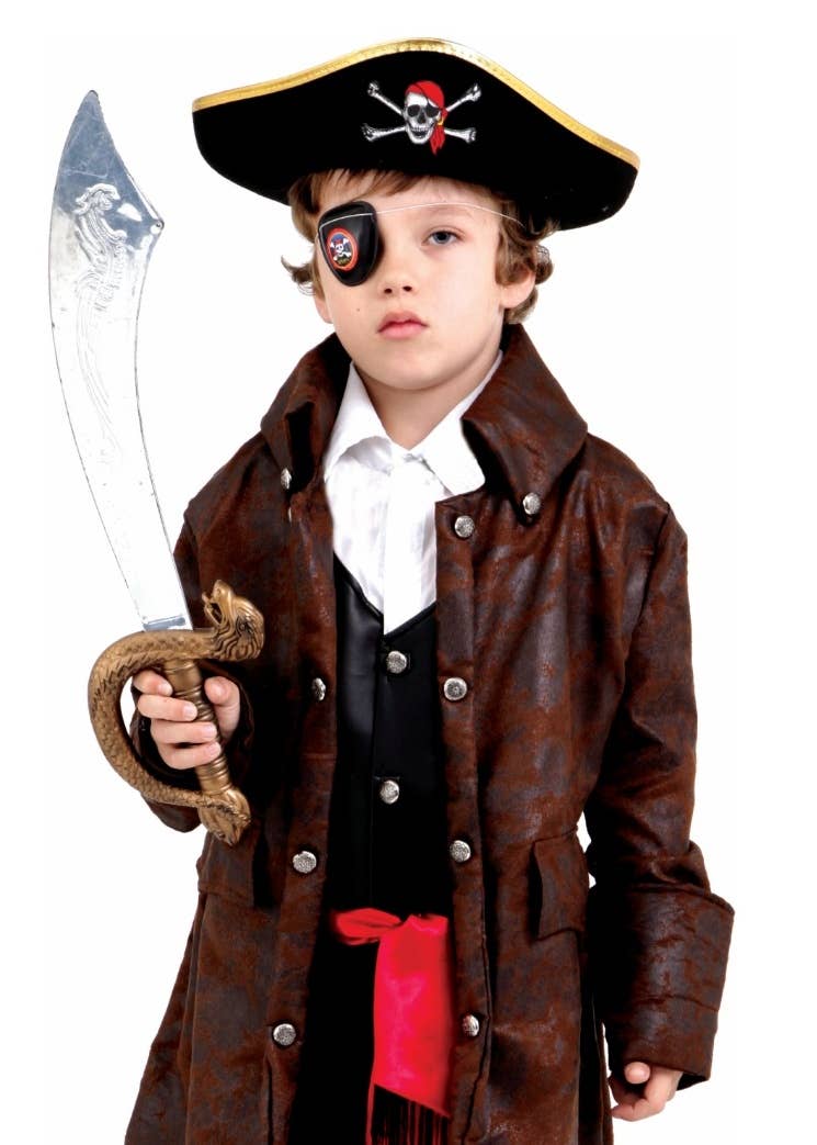 Caribbean Boy Pirate Costume - Kids