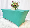 Sequin Spandex Table Cover Rectangular Stretch