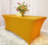 Sequin Spandex Table Cover Rectangular Stretch