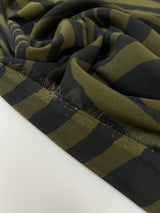 Polyester Chiffon Animal Print Green