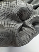 Viscose Cupro Blend Graphic Gray Lining