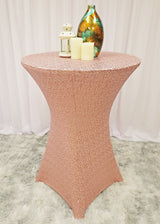Cocktail Sequin Spandex Table Cover