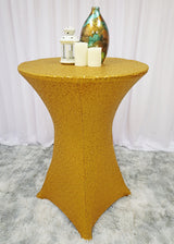 Cocktail Sequin Spandex Table Cover Fitted Event Tablecloth