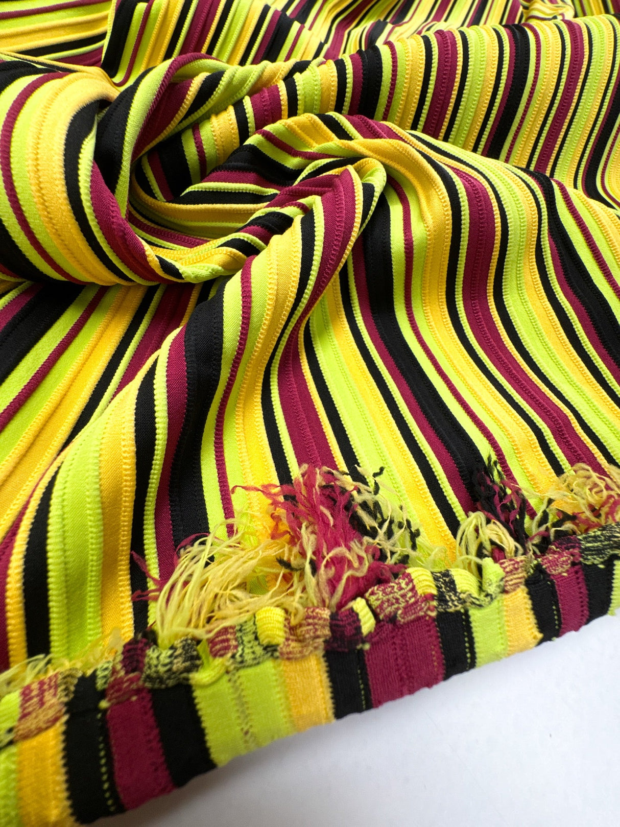 Polyamide Elastane Ribbed Knit Multicolour