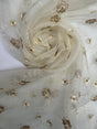 Embroidered Polyamide Viscose Organza