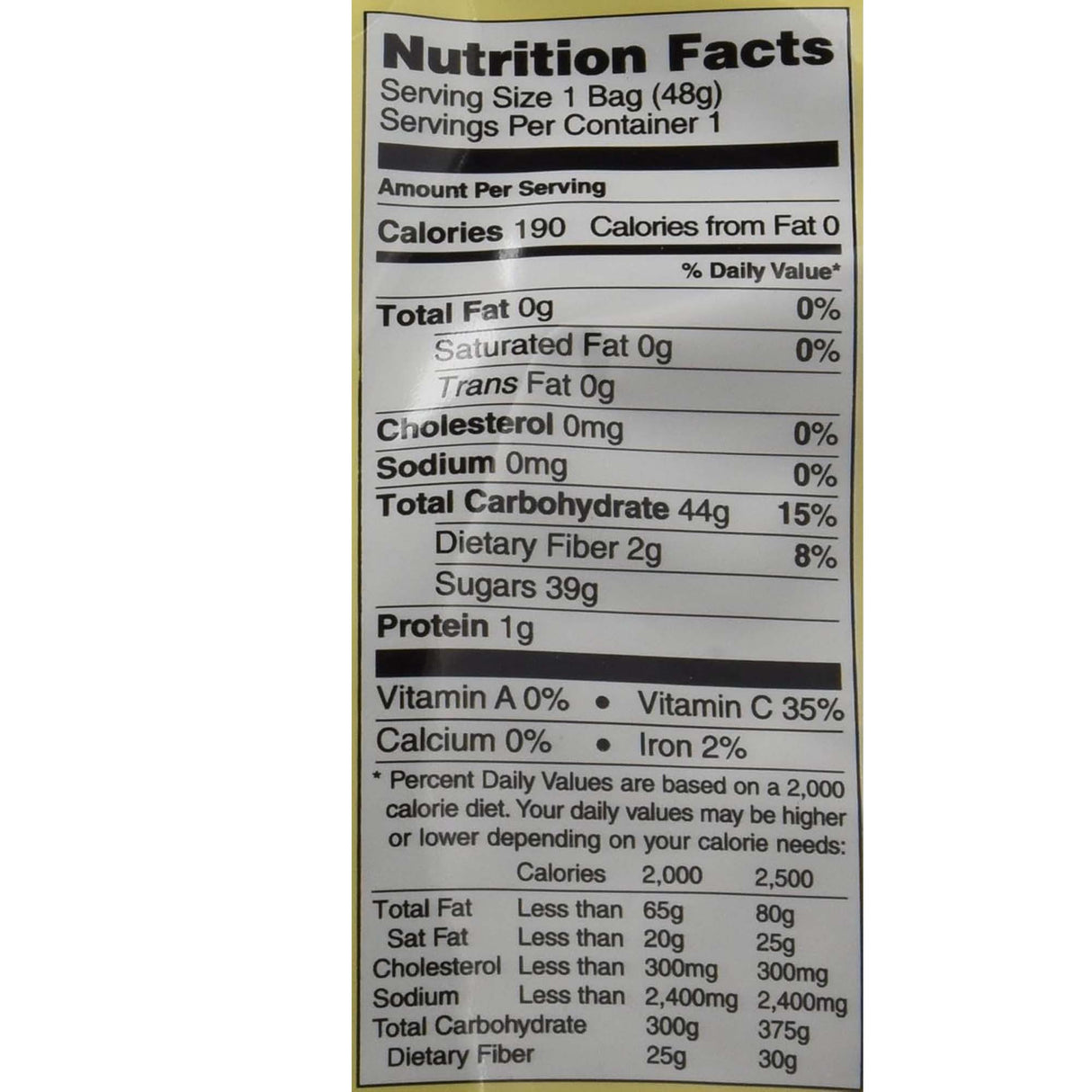 Trader Joe's Freeze Dried Mango | 1.7 oz