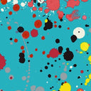 Printed Spandex Colorsplash Geometric Stretch Fabric