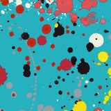 Printed Spandex Colorsplash Geometric Stretch Fabric