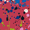 Printed Spandex Colorsplash Geometric Stretch Fabric