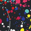 Printed Spandex Colorsplash Geometric Stretch Fabric