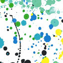 Printed Spandex Colorsplash Geometric Stretch Fabric