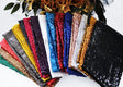 Sequin Taffeta Cloth Dinner Napkin Sample Lot