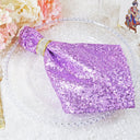 20"x20" Premium Sequin Taffeta Table Napkins 10 Piece Pack