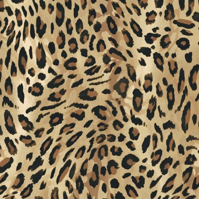 Printed Spandex Leopard Fabric