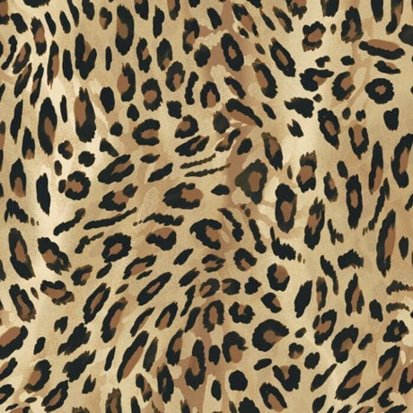 Printed Spandex Leopard Fabric