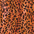 Printed Spandex Leopard Fabric