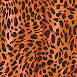 Printed Spandex Leopard Fabric