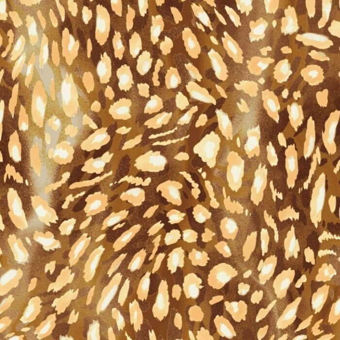 Printed Spandex Leopard Fabric