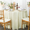 Round Sequin Taffeta Tablecloth