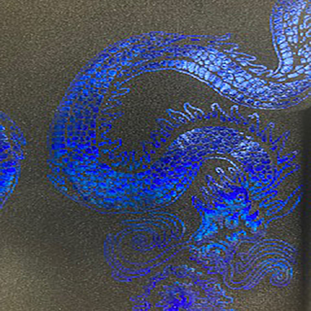 Nylon Spandex Asian Dragon Hologram Fabric 60"