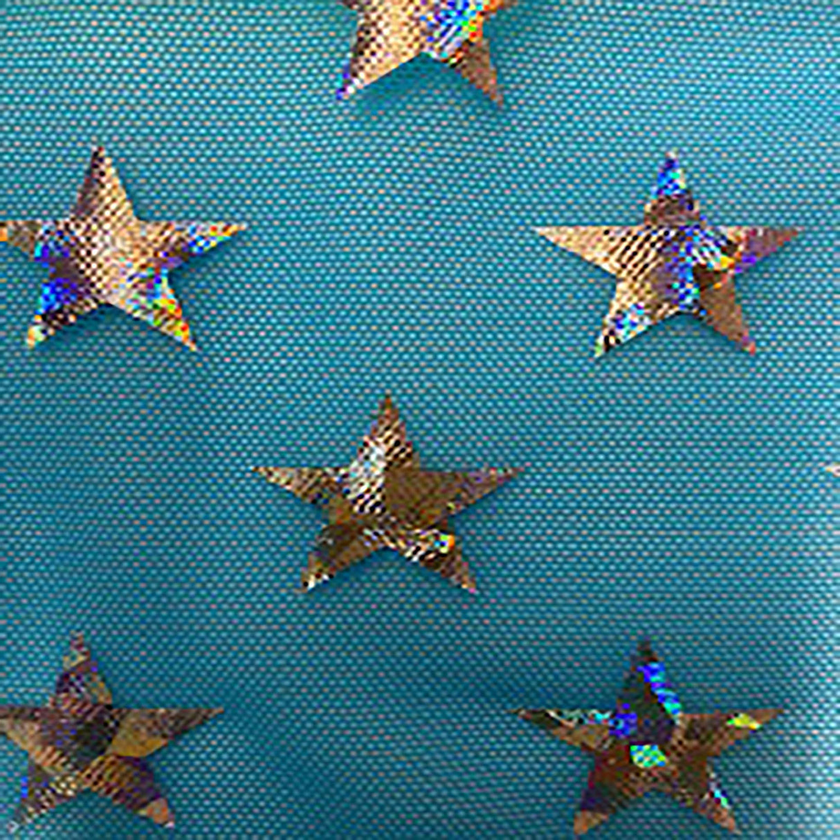 Power Mesh Star Hologram Foil Fabric 60" Width