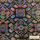 Nylon Spandex Fabric Bandana Foil 60"