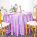 Round Sequin Taffeta Tablecloth