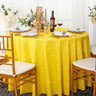 Seamless Round Sequin Taffeta Tablecloth