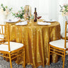 Seamless Round Sequin Taffeta Tablecloth