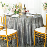 Round Sequin Taffeta Tablecloth