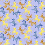 Printed Spandex Zebra Multicolor Activewear Fabric